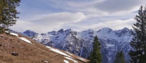Alpe Stafelfeder, Blick zu Novaspitze und Gamsfreiheit