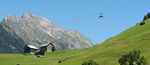 Seilbahn in Sonntag-Stein