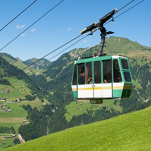 Seilbahn in Sonntag-Stein