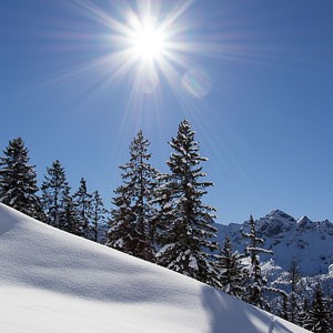 Schneeschuhwanderung in Stafelfeder